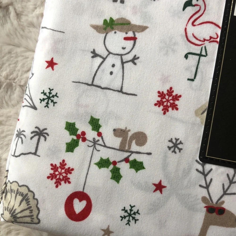 Cynthia Rowley Christmas BEACH Sheet Set - TWIN